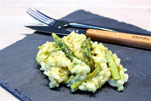 Risotto d'Asperges Vertes - Délicimô ! Blog de Recettes de Cuisine et Pâtisserie