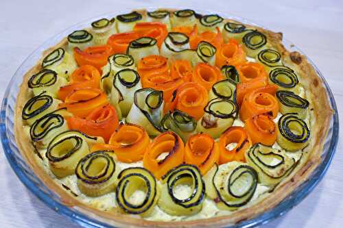 Tarte aux Courgettes, Carottes et Ricotta - Délicimô ! Blog de Recettes de Cuisine et Pâtisserie