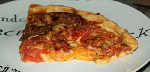 Tarte aux Tomates - Délicimô ! Blog de Recettes de Cuisine et Pâtisserie