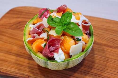 Melon à l'Italienne - Délicimô ! Blog de Recettes de Cuisine et Pâtisserie