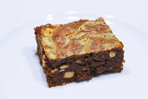 Brownie Marbré au Chocolat - Délicimô ! Blog de Recettes de Cuisine et Pâtisserie