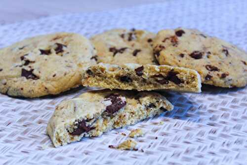 Cookies Moelleux aux Pépites de Chocolat - Délicimô ! Blog de Recettes de Cuisine et Pâtisserie