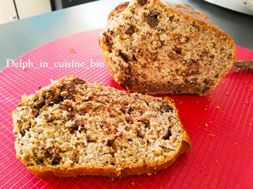 Banana bread aux pépites de chocolat