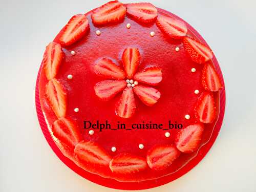 Bavarois à la fraise