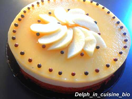 Bavarois poire chocolat