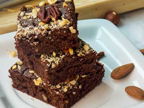 Brownie healthy aux noix de pécan