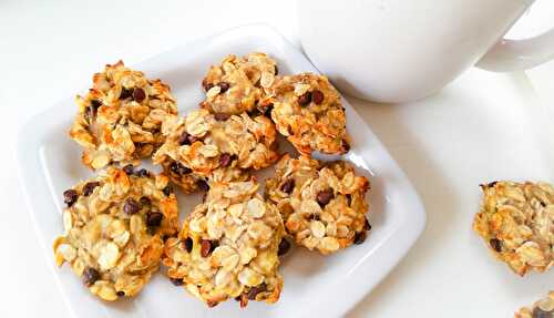 Cookies légers aux flocons d’avoine