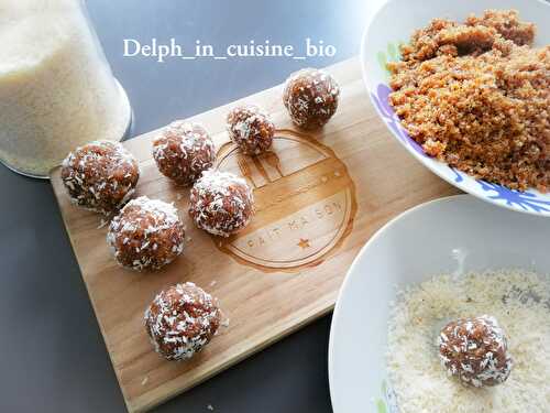 Energy Balls noisettes, amandes et coco