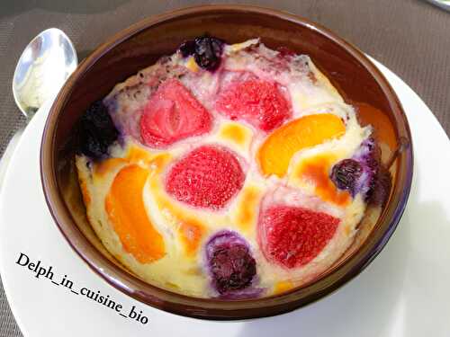 Gratin aux fruits d’été