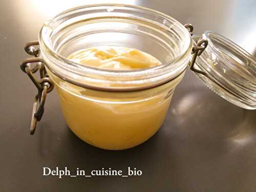 Lemon curd sans beurre