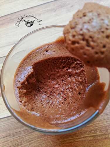 Mousse au chocolat vegan