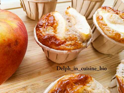 Muffins aux pommes et flocons d’avoine