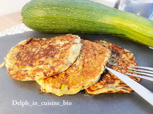 Pancakes de courgettes