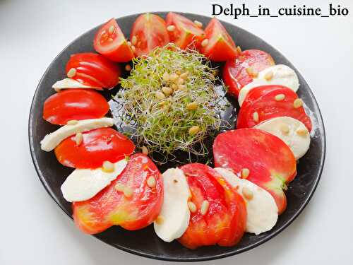 Salade Tomates &Mozzarella