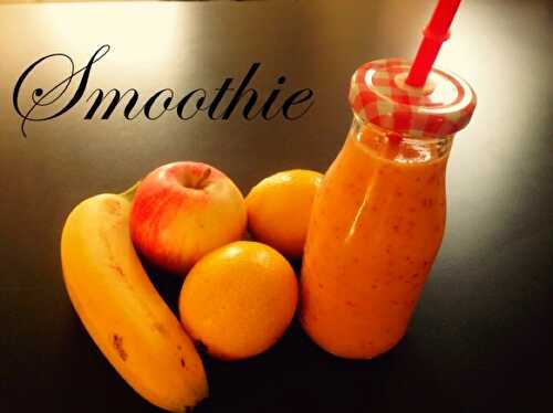 Smoothie banane nectarine