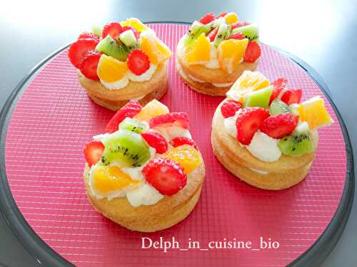 Tarte aux fruits chantilly mascarpone