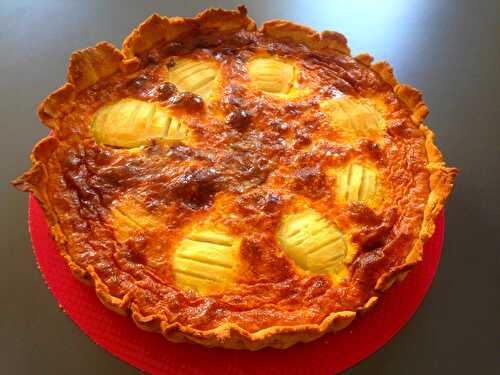 Tarte poire chocolat