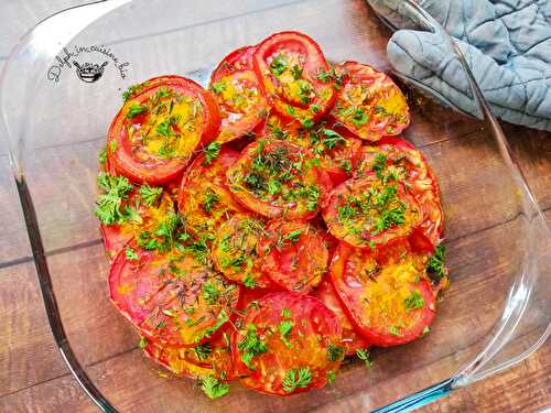 Tomates rôties au four