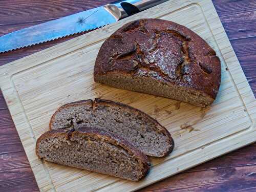 Tourte de seigle au levain naturel