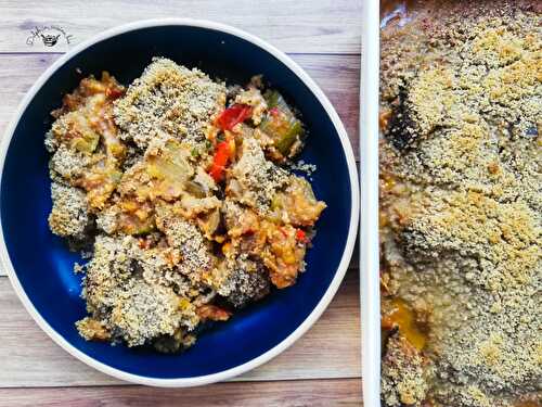 Crumble aux légumes du soleil