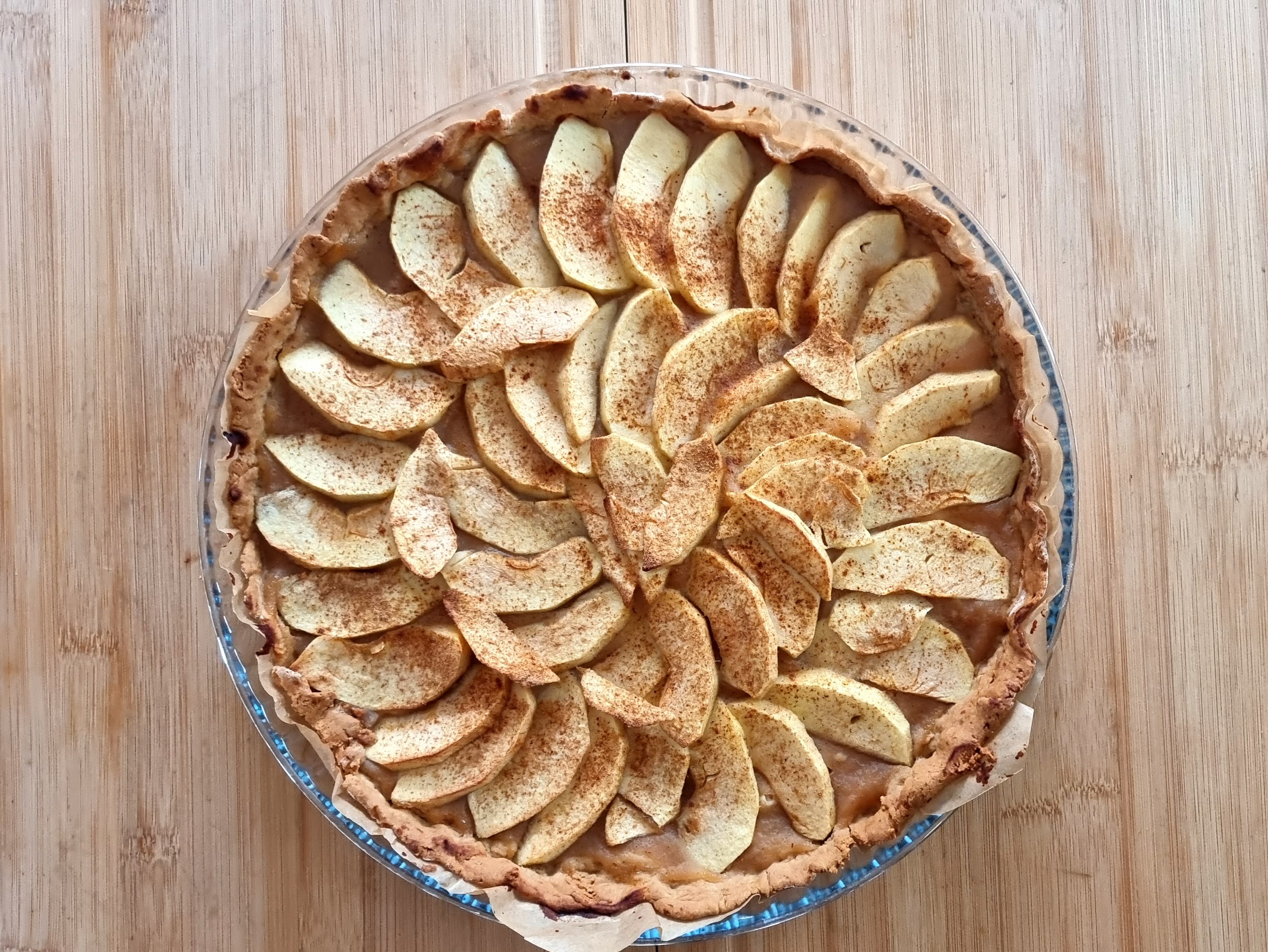 Tarte aux pommes & cannelle