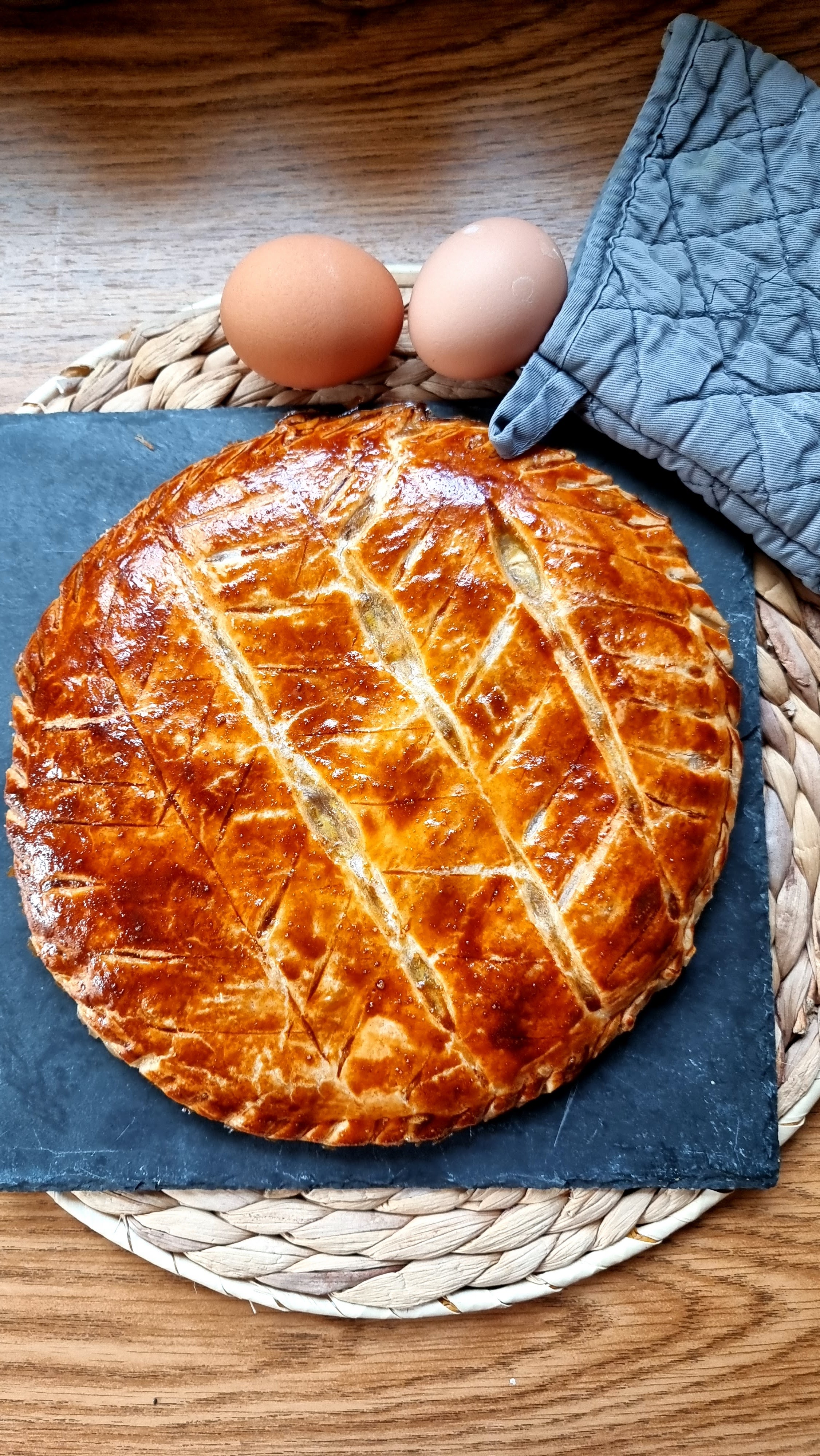 Galette des rois à la frangipane