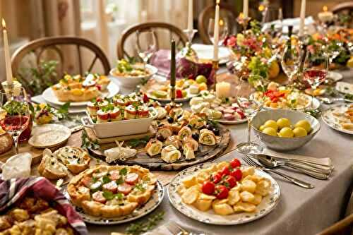 Apéritif dinatoire : 20 recettes faciles à préparer à l’avance