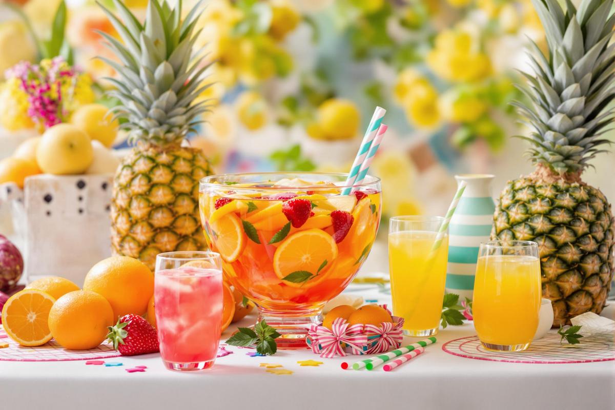 Combien de litres de punch pour 70 personnes