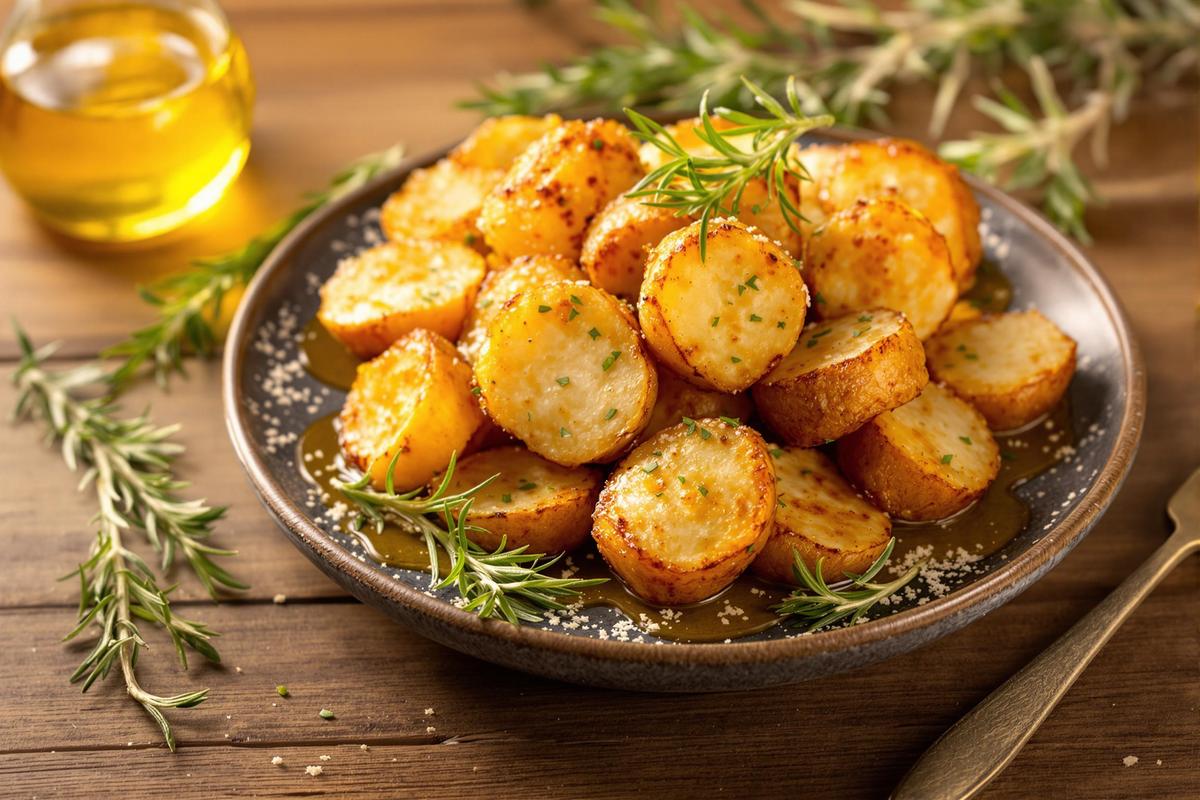 Cuisinez des pommes de terre croustillantes au four en un rien de temps