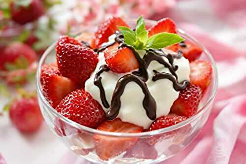 Dessert aux fraises de printemps : 2 ingrédients seulement