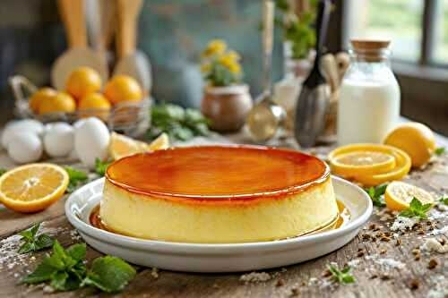 Flan de grand-mère : 3 ingrédients suffisent
