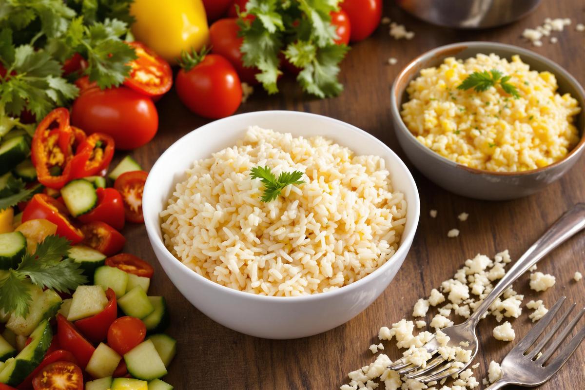 Que faire avec un reste de riz basmati cuit