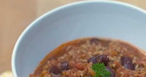 Chili con carne du placard