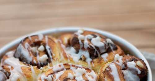 Cinnamon rolls – Viennoiserie pas du tout de Vienne, un peu portugaise et très américaine.