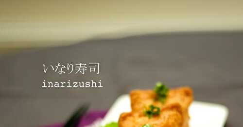 Inarizushi – La bonne nouvelle: ceci est un sushi !