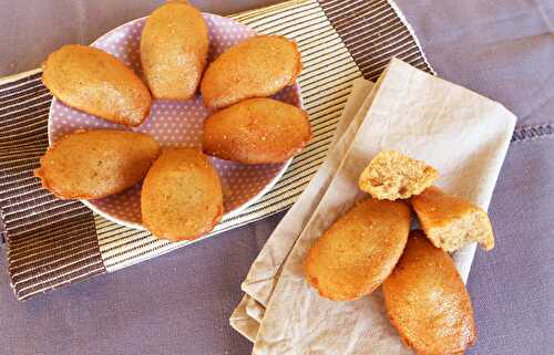 Madeleines toutes amande Desserts