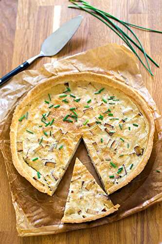 Quiche lorraine vegan {version simplifiée} Tartes