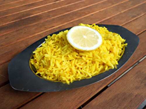 Riz au citron Pâtes et riz, Recettes du monde, Recettes indiennes - Recettes vegan