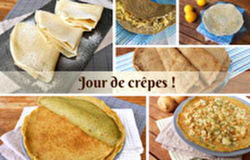 Spécial chandeleur : 3 recettes de crêpes végétales Crêpes