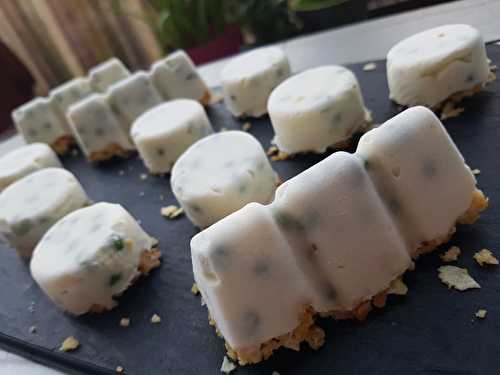 Cheesecake chèvre petits pois - Des Grumeaux Dans Ma Cuisine