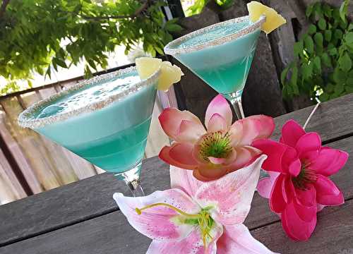 Cocktail tropical vodka, ananas et crème de coco - Des Grumeaux Dans Ma Cuisine