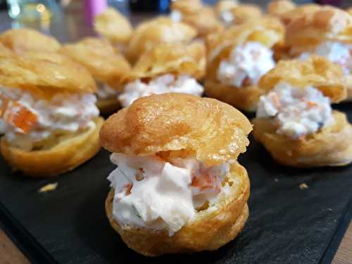 Crème de surimi pour farcir des choux