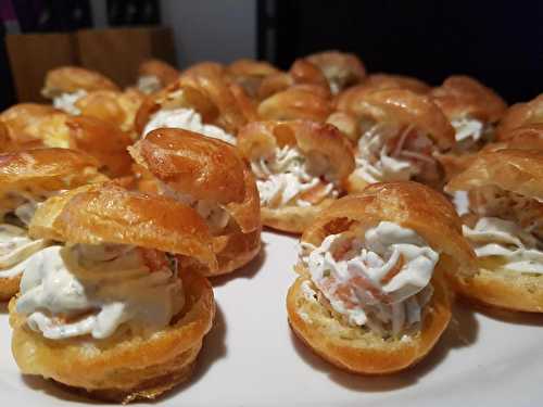 Farce au saumon fumé pour choux apéritif salé