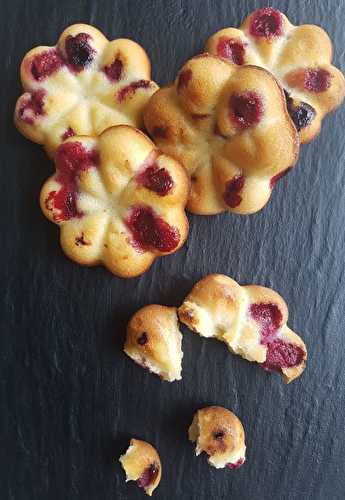 Financiers aux fruits rouges