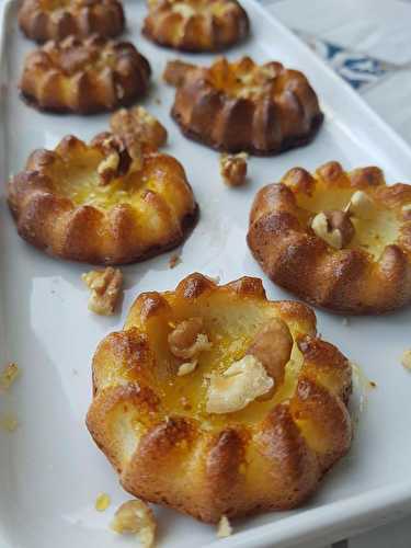 Gâteau à la faisselle et à la fleur d'oranger