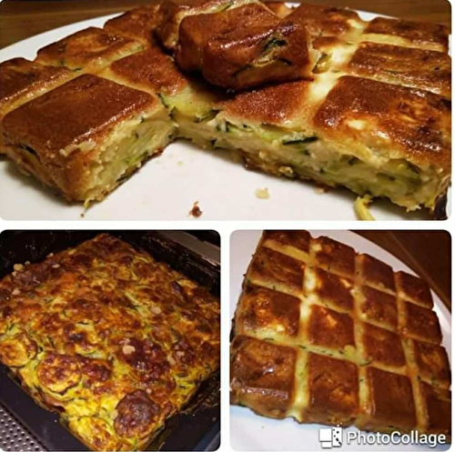 Gâteau invisible Courgette, Curry & Feta - Des Grumeaux Dans Ma Cuisine