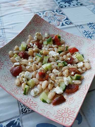 Salade de haricots blancs