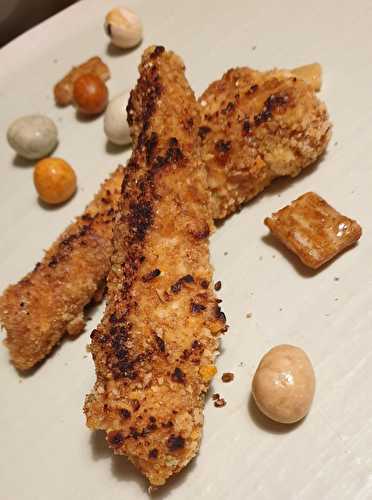 Bâtonnets de saumon panés - Des Grumeaux Dans Ma Cuisine