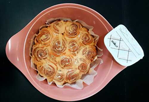 Cinnamon rolls ou roulés à la cannelle