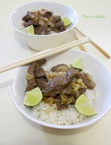 Bavette de flanchet à la Thaï
